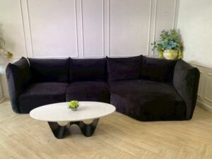 3-Seater Sofa with Fabric Cushions, Gray, Italian Style, Standard Brand_7Z63IA0EL8