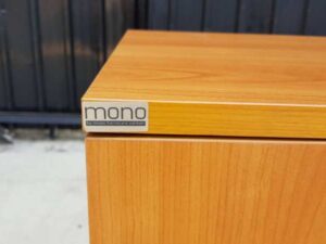MONO brand two-door storage cabinet