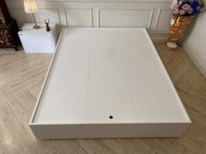 5-foot bed, 1 drawer, gray, minimalist style_9BVCTWQ31H