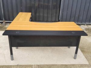 Corner desk L 1 drawer 160 cm