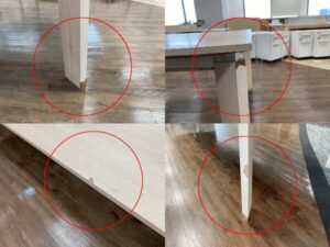 Conference table with power strip 482 cm