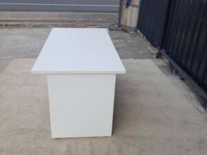 PRELUDE White Wooden Desk