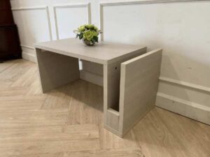 Modern style grey wooden coffee table