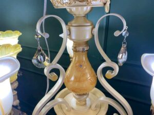 Chandelier, Glass Pendant Lamp