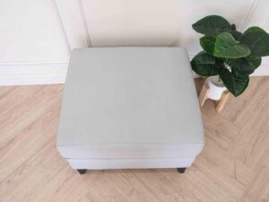 Fabric cushioned stool, light blue_VMXF8TSHPD_9YH50YYR33