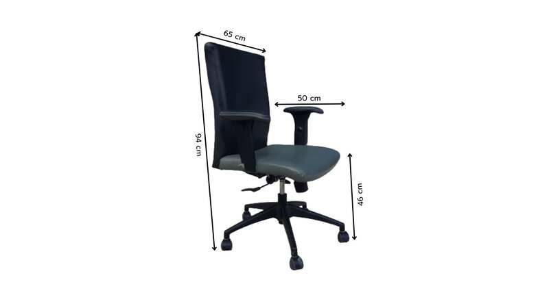 Office chair, leather seat, with arms, Logica work chair_N1I1K49Y1U_JHG6HBSSCW_E0V2NM9GD2_A4JRXS1QQX