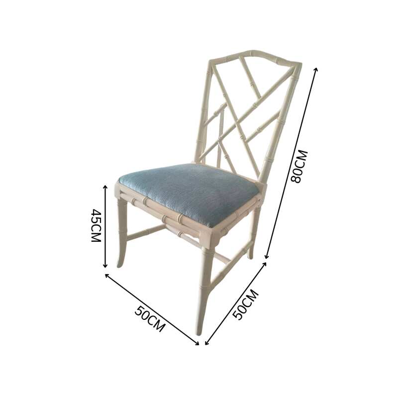 White Vanity Table Set with a 3-panel mirror and matching chair by Pierre Philippe