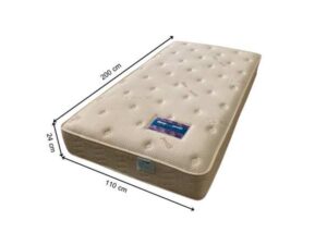 Sleep Peels Energy 3.5-foot mattress, 9 inches thick.