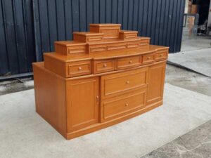 Set of 5 altar tables with drawers