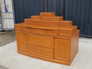 Set of 5 altar tables with drawers