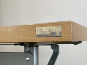 Work desk, folding table with wheels, Practika brand