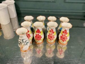 3 inch ceramic flower vase