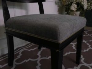 Wooden Chair with Greyish Blue Fabric Cushion_CR2FZ1U4VE