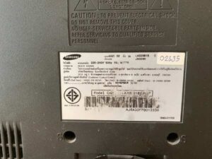 Samsung 32-inch TV, model LA32S81B