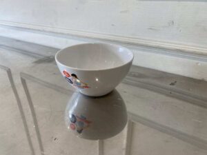 Premium white ceramic bowl by Anlene.