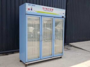 Singer SGPM-4203 3-door beverage cooler, size 42 cu._G7M2DESGP2