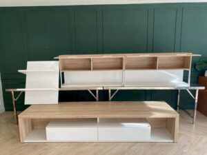 TV stand KONCEPT, cream with white accents_GJTIYICGZ3