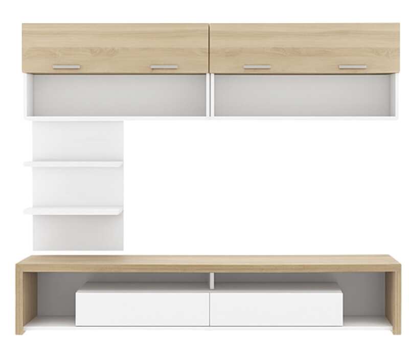 TV stand KONCEPT, cream with white accents_GJTIYICGZ3