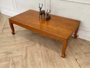 Center table, teak, 120 cm