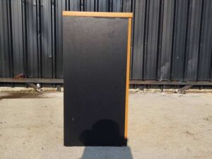 2-Door MDF File Cabinet, Gray and Brown, PERFECT Brand
