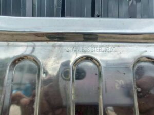 Stainless steel single bowl sink