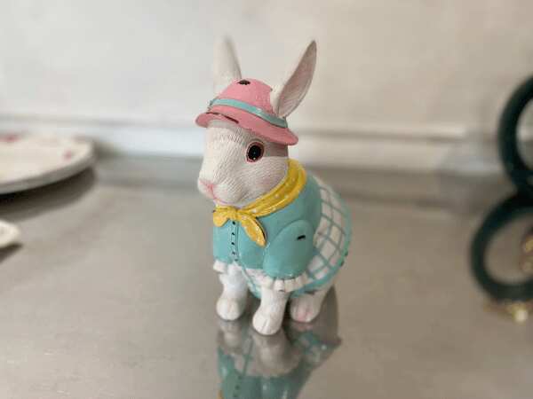 rabbit doll bedroom decoration