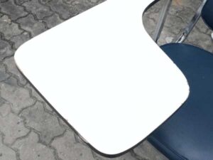 Lecture chair, steel legs with A belt, strong, tear resistant, can be stacked, seat and backrest are leather._IT86AMHO6U