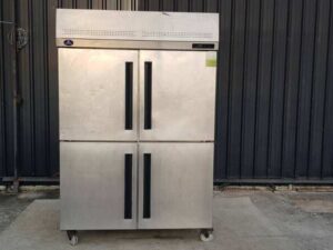 SANDEN INTERCOOL 2-Door Stainless Steel Freezer