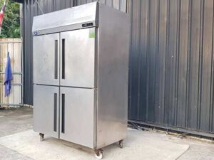 SANDEN INTERCOOL 2-Door Stainless Steel Freezer