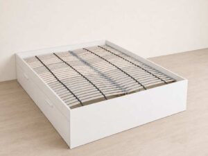 4-drawer bed, 6-foot size, with a Slumberland Fantastic 6-foot mattress. Bonnel Spring structure._JQY78XLUBD