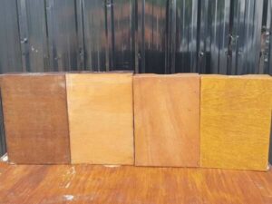 Wooden tray, storage box, vintage