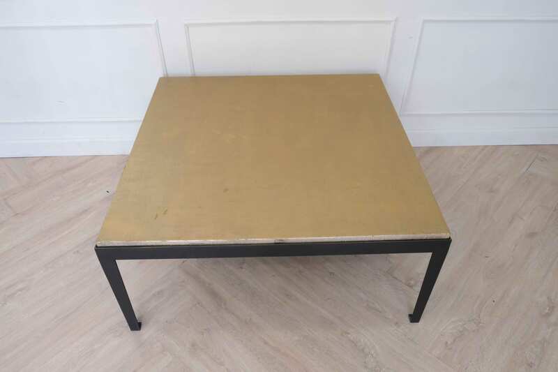 Center table, steel frame (large), reception table, hotel work_LCSOBSPPA2