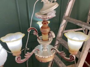 Purple Chandelier/Glass Pendant Lamp