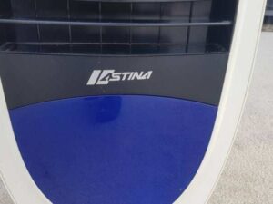 ASTINA Electric Fan 125 Watts, Model AC 010 - Size: 35 x 28 x 80 cm (Width x Length x Height in centimeters)