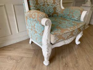 Louis-style wooden chair, 1 seat, fabric cushion_MFAV9ZYU08