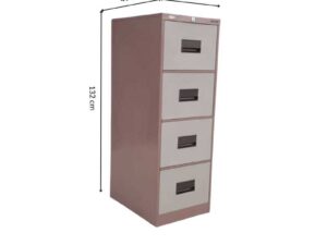 Steel filing cabinet with 4 drawers, Lucky brand_MZ0VFYR3Z4