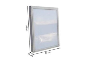 Lightbox, glass, white