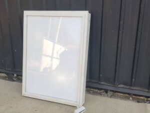 Lightbox, glass, white
