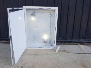 Lightbox, glass, white