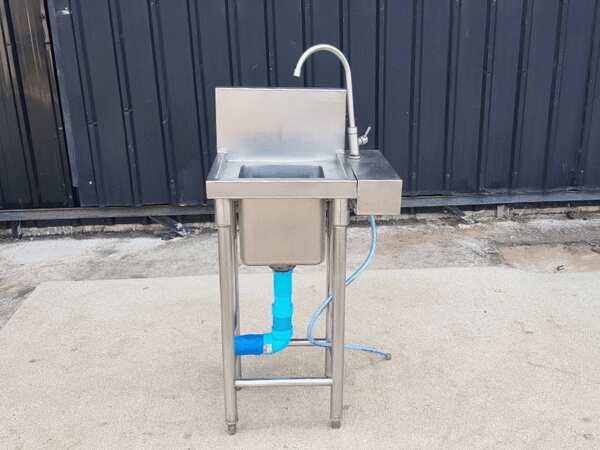 1-hole stainless steel sink