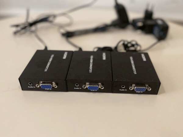 VGA to HMDI converter with audio