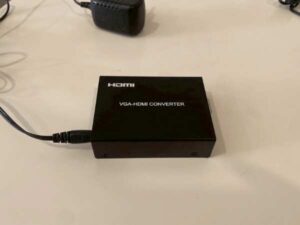 VGA to HMDI converter with audio