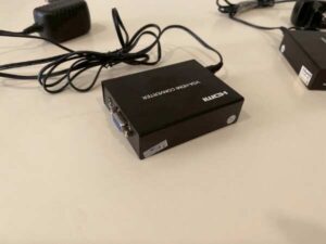 VGA to HMDI converter with audio