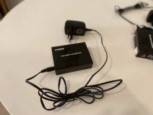 VGA to HMDI converter with audio