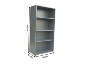 Rockworth 4-Tier Dark Gray Tall Wooden File Cabinet_PZLB9OV94A