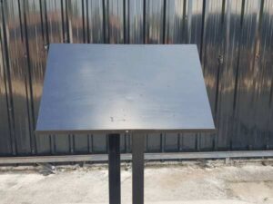 Menu stand, menu stand, vertical advertising sign stand