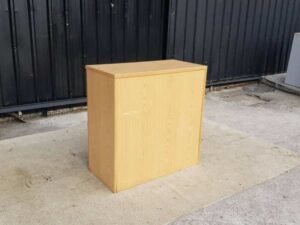 Brown 2-Door File Cabinet, MOFLEX Brand