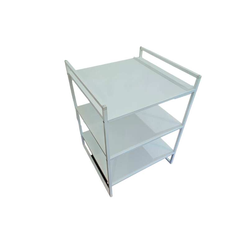 IKEA 3-Tier White Steel Shelf (1)