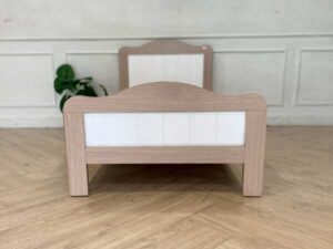 2.5 foot baby bed, minimalist style