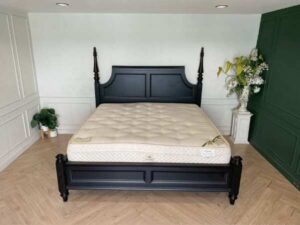 6-foot black bed, chanintr brand, 6-foot sealy mattress, MILLIONAIRE model_RZMSXXRICK